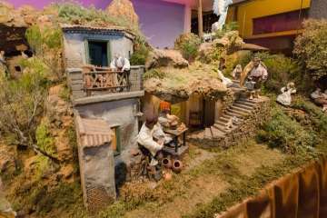 Inauguración del belén navideño del Cabildo de Gran Canaria (Foto TA)