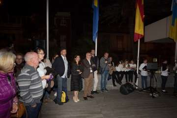 Inauguración del belén navideño del Cabildo de Gran Canaria (Foto TA)