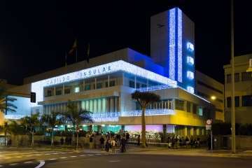 Inauguración del belén navideño del Cabildo de Gran Canaria (Foto TA)
