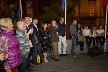 Inauguración del belén navideño del Cabildo de Gran Canaria (Foto TA)