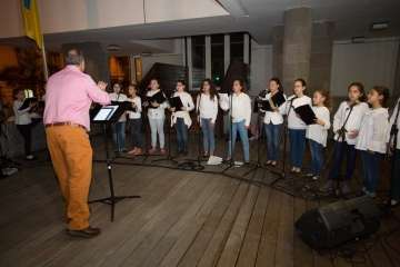 Inauguración del belén navideño del Cabildo de Gran Canaria (Foto TA)