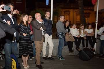 Inauguración del belén navideño del Cabildo de Gran Canaria (Foto TA)