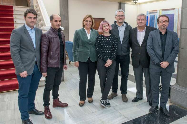 Productores de las películas (Foto TA)