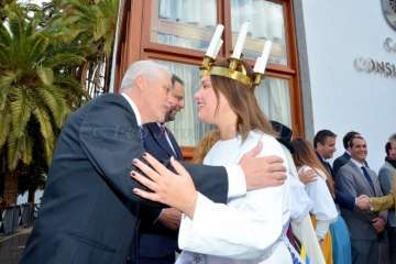 Santa Lucía celebra el día grande de su patrona (Foto Francisco Javier Santana)