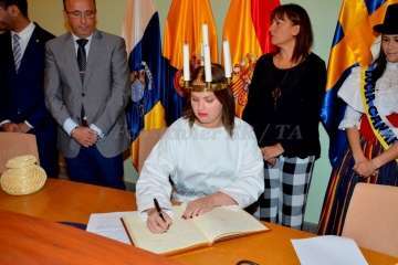 Santa Lucía celebra el día grande de su patrona (Foto Francisco Javier Santana)