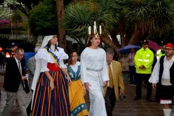 Santa Lucía celebra el día grande de su patrona (Foto Francisco Javier Santana)