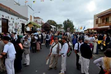 La Romería de Los Labradores enaltece en Santa Lucía las raíces canarias (Foto TA)