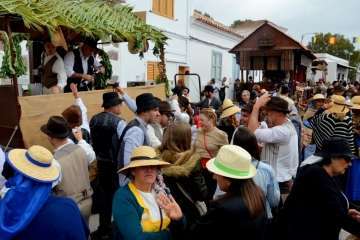 La Romería de Los Labradores enaltece en Santa Lucía las raíces canarias (Foto TA)
