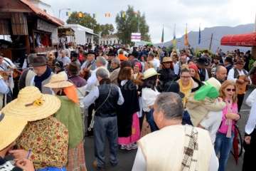 La Romería de Los Labradores enaltece en Santa Lucía las raíces canarias (Foto TA)