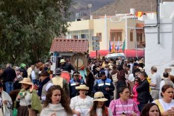 La Romería de Los Labradores enaltece en Santa Lucía las raíces canarias (Foto TA)
