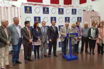 Encuentro navideño del Cabildo con los medios de comunicación (Foto TA)