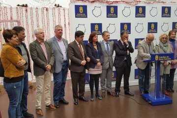 Encuentro navideño del Cabildo con los medios de comunicación (Foto TA)