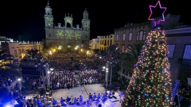 Imagen de archivo de un concierto de Navidad de Los Gofiones (Foto TA)