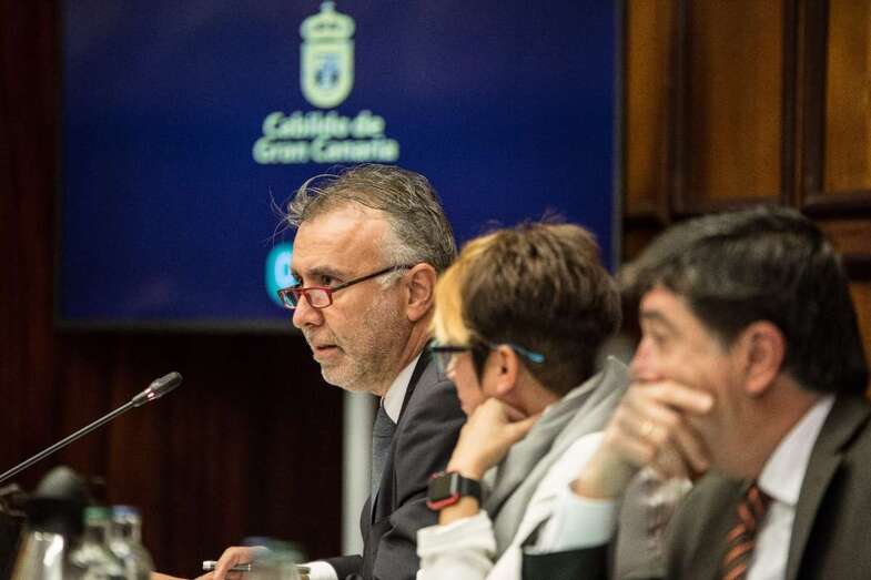 Ángel Víctor Torres, secretario general del PSOE canario y vicepresidente del Cabildo grancanario (Foto TA)