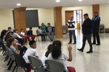 Primera jornada de los juegos escolares de Valsequillo (Foto TA)
