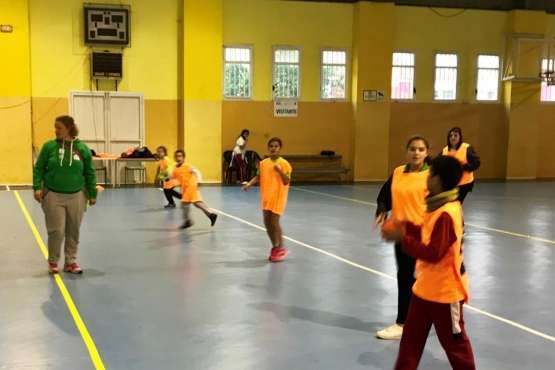 Primera jornada de los juegos escolares de Valsequillo (Foto TA)