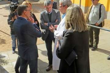 Visita institucional de presidente del Gobierno de Canarias a Valsequillo (Foto Acfi Press/TA)