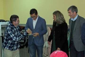 Visita institucional de presidente del Gobierno de Canarias a Valsequillo (Foto Acfi Press/TA)