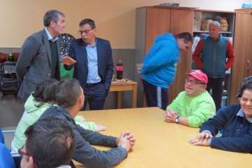 Visita institucional de presidente del Gobierno de Canarias a Valsequillo (Foto Acfi Press/TA)