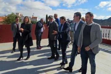 Visita institucional de presidente del Gobierno de Canarias a Valsequillo (Foto Acfi Press/TA)