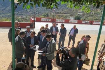 Visita institucional de presidente del Gobierno de Canarias a Valsequillo (Foto Acfi Press/TA)