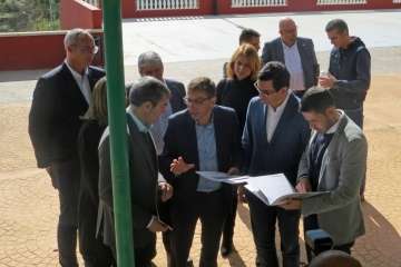 Visita institucional de presidente del Gobierno de Canarias a Valsequillo (Foto Acfi Press/TA)