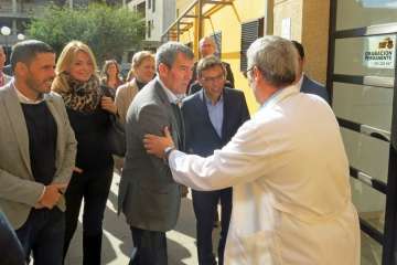 Visita institucional de presidente del Gobierno de Canarias a Valsequillo (Foto Acfi Press/TA)