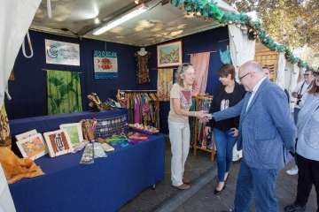 San Telmo, escaparate de la artesanía (Foto TA)