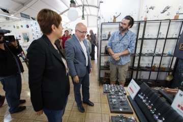 San Telmo, escaparate de la artesanía (Foto TA)