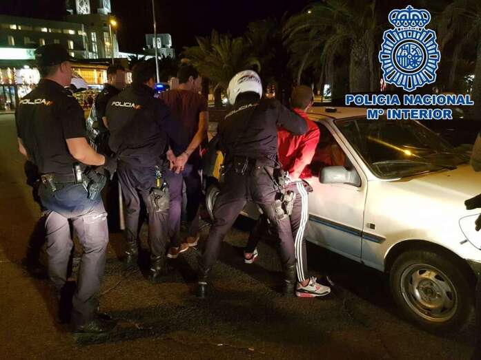 Vehículo patrulla de la Policía Nacional (Foto TA)