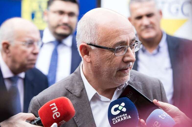 Antonio Morales, presidente del Cabildo de Gran Canaria (Foto TA)
