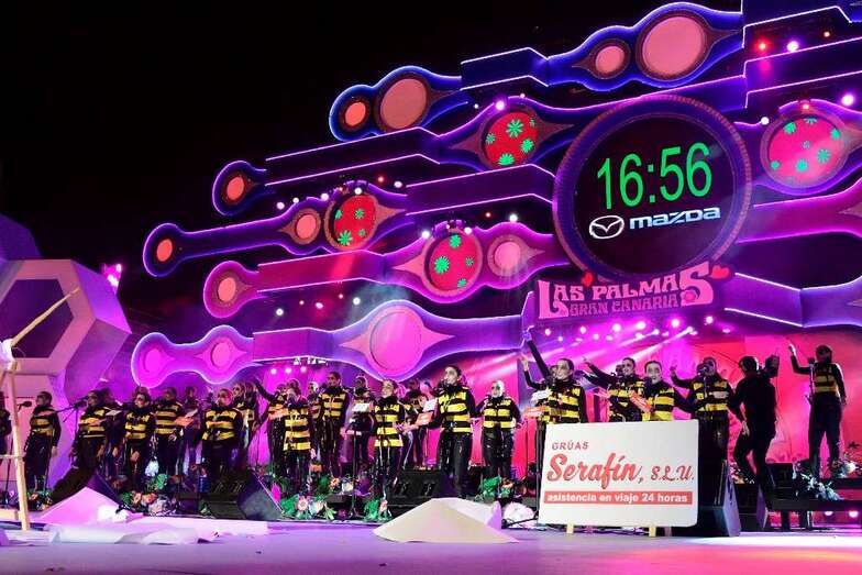 Archivo. Concurso de murgas del pasado año (Foto TA)