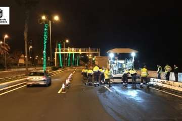 Abiertos los tres carriles de la Avenida Marítima (Foto TA)