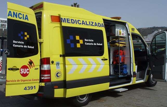 Archivo. Ambulancia del SUC (Foto TA)