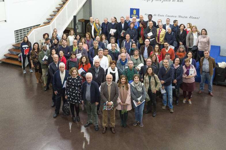 Imagen del acto celebrado este jueves en la sede del Cabildo (Foto TA)