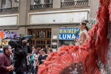 Telde se deja ver en el coso carnavalero de la capital, que reúne a miles de mascaritas en sus calles (Foto Francisco Socorro-C7 y Lpcarnaval)