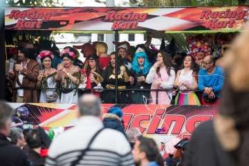 Telde se deja ver en el coso carnavalero de la capital, que reúne a miles de mascaritas en sus calles (Foto Francisco Socorro-C7 y Lpcarnaval)