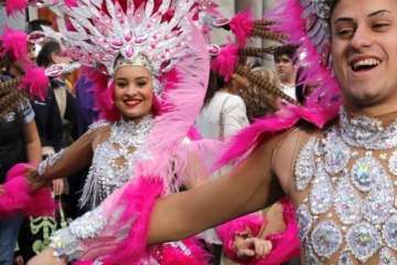 Telde se deja ver en el coso carnavalero de la capital, que reúne a miles de mascaritas en sus calles (Foto Francisco Socorro-C7 y Lpcarnaval)
