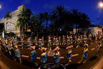 Entierro de la sardina en la capital grancanaria (Foto Lpcarnaval)