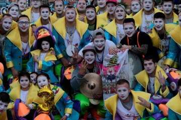 Entierro de la sardina en la capital grancanaria (Foto Lpcarnaval)