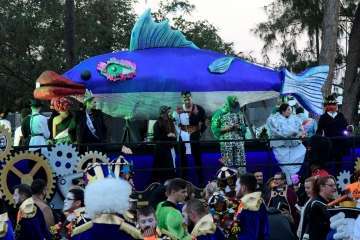 Entierro de la sardina en la capital grancanaria (Foto Lpcarnaval)