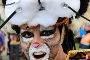 Entierro de la sardina en la capital grancanaria (Foto Lpcarnaval)