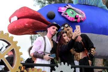 Entierro de la sardina en la capital grancanaria (Foto Lpcarnaval)