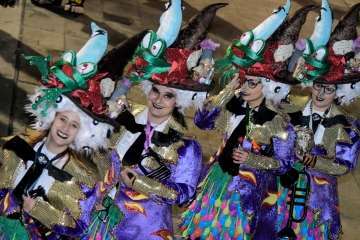 Entierro de la sardina en la capital grancanaria (Foto Lpcarnaval)