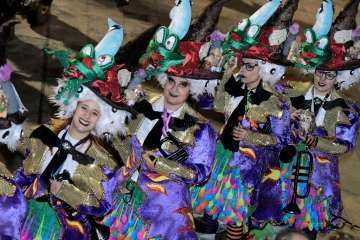 Entierro de la sardina en la capital grancanaria (Foto Lpcarnaval)