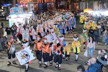 Entierro de la sardina en la capital grancanaria (Foto Lpcarnaval)