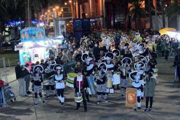 Entierro de la sardina en la capital grancanaria (Foto Lpcarnaval)