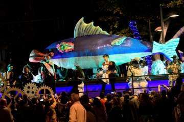 Entierro de la sardina en la capital grancanaria (Foto Lpcarnaval)