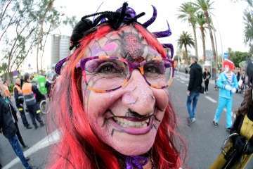 Entierro de la sardina en la capital grancanaria (Foto Lpcarnaval)