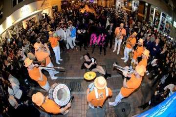 Entierro de la sardina en la capital grancanaria (Foto Lpcarnaval)